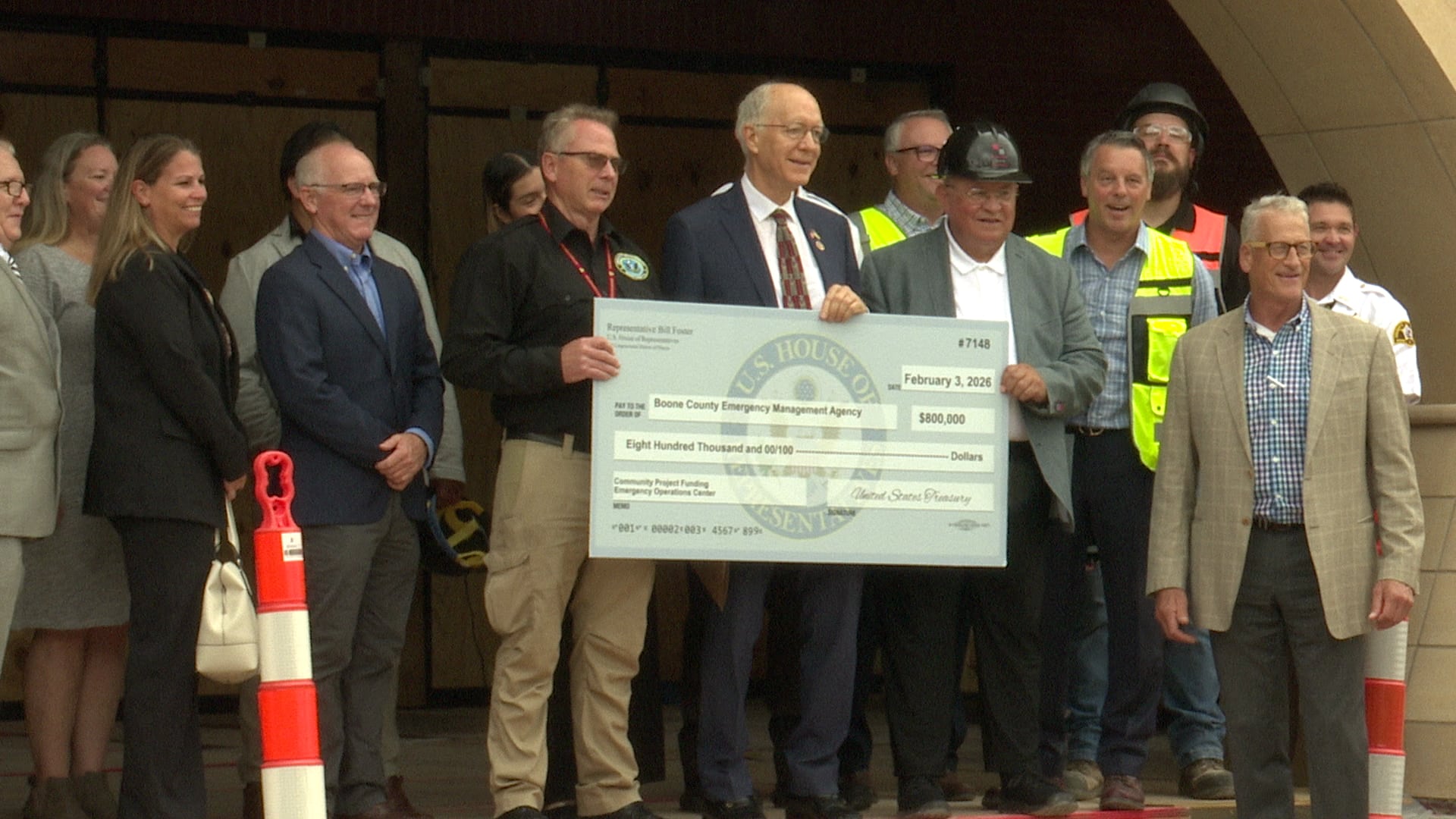 Foster Highlights $800,000 for Boone County Emergency Operations Center