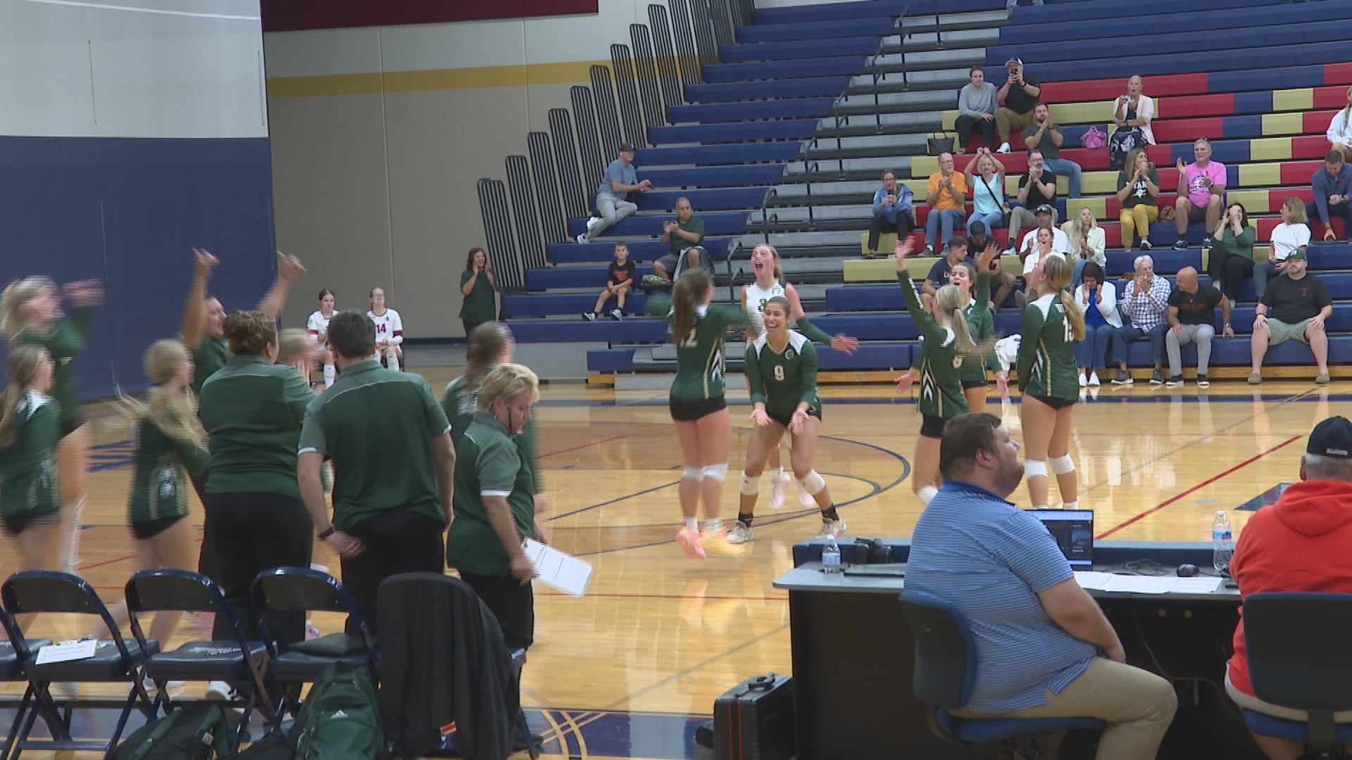 Boylan Titans Girls Volleyball Secures Share of First Place in NIC-10