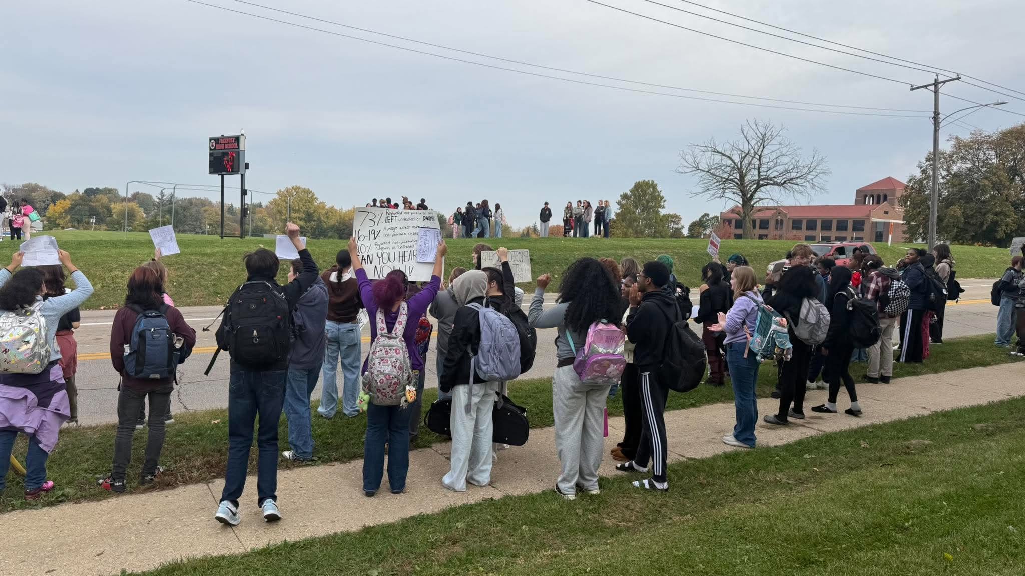 Freeport High School Students Walk Out Over Teacher’s Return