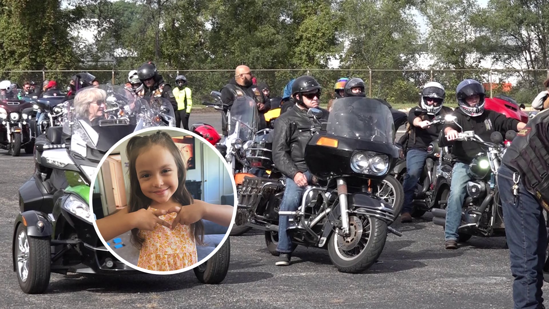 Motorcycle Ride Held in Rockford to Support Injured Girl, Advocate for Safer Roads