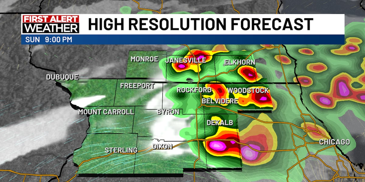 Tracking an active end to our weekend
