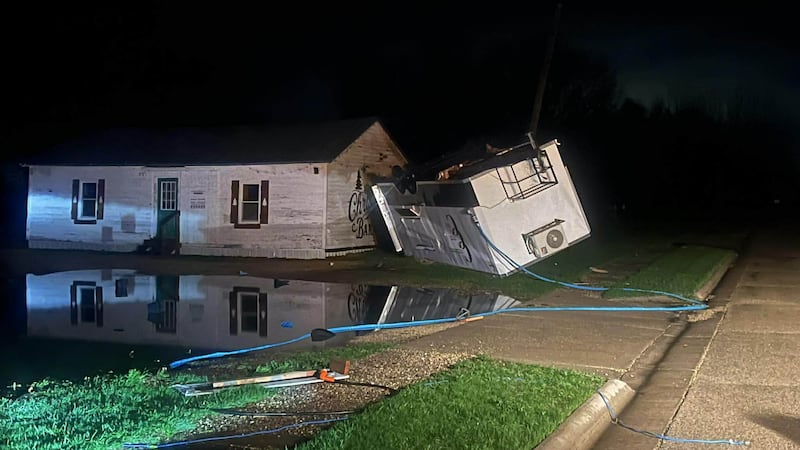 Storm damage reported in Pearl City after severe weather rolled through April 14.