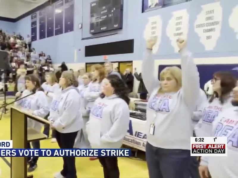 Rockford Education Association votes to authorize strike