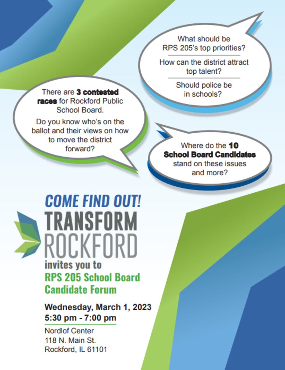 Get to know the Rockford Public School Board candidates