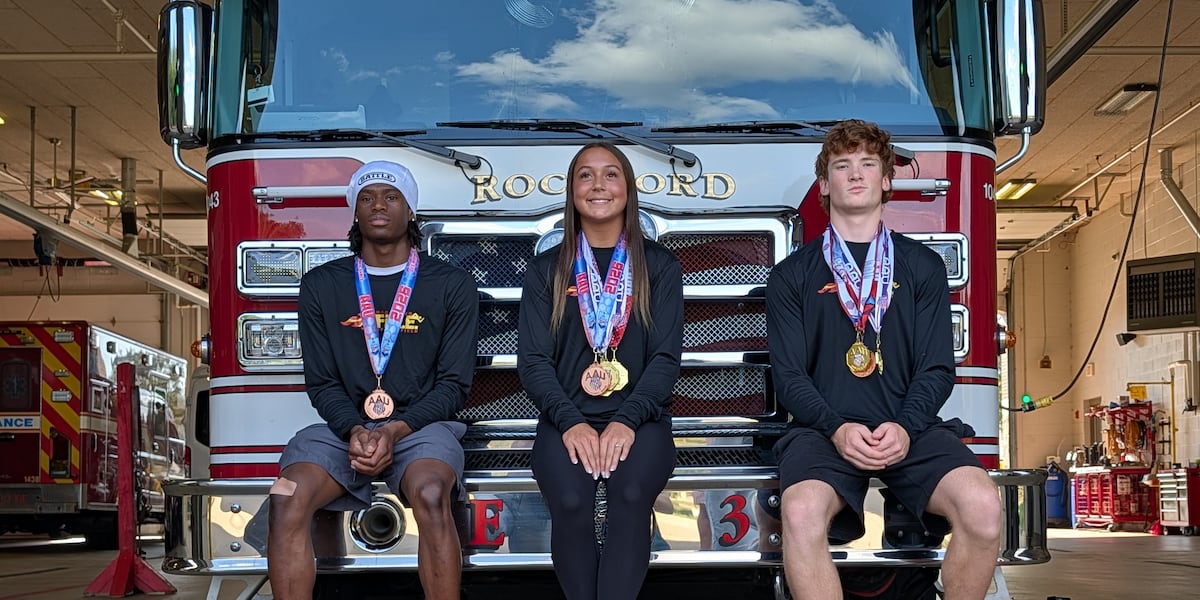 Rockford FIRE track and field athletes honored for All-American performances