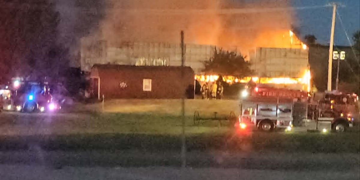 Several fire departments respond to Orangeville structure fire