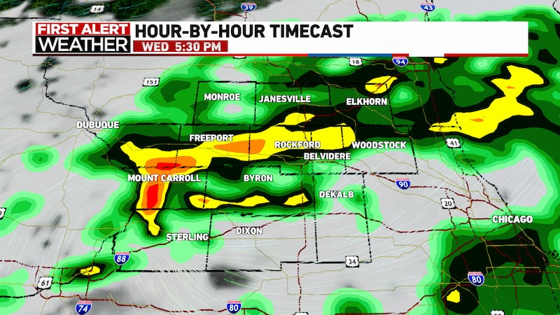 More showers and storms possible this afternoon