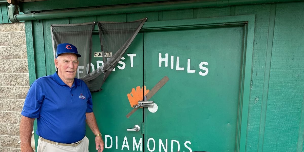 Longtime Forest Hills Diamonds groundskeeper gets experience of a lifetime