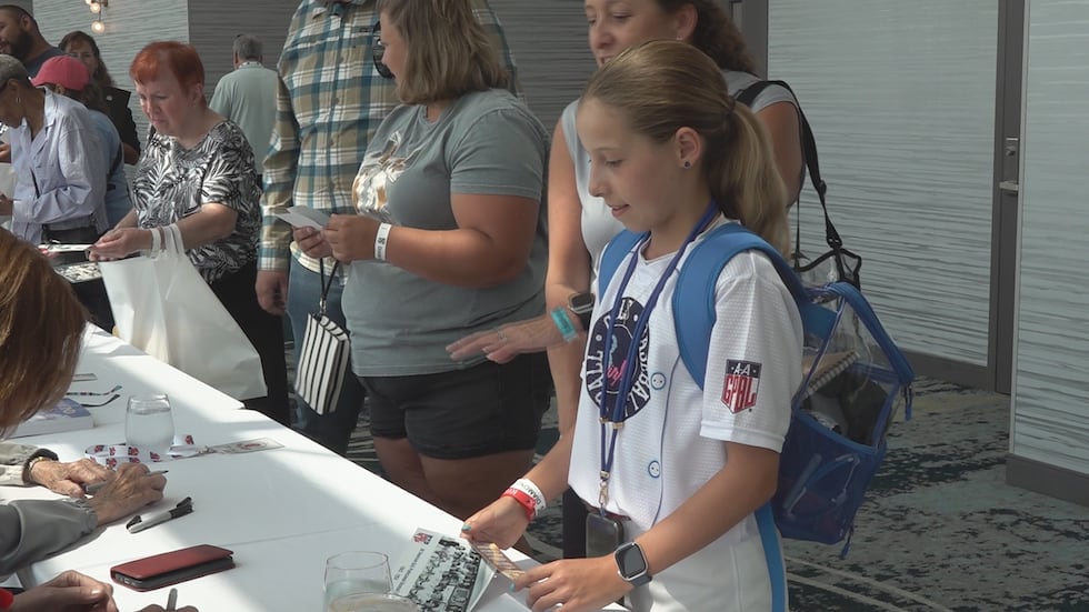 Women’s baseball history connects generations at Rockford luncheon