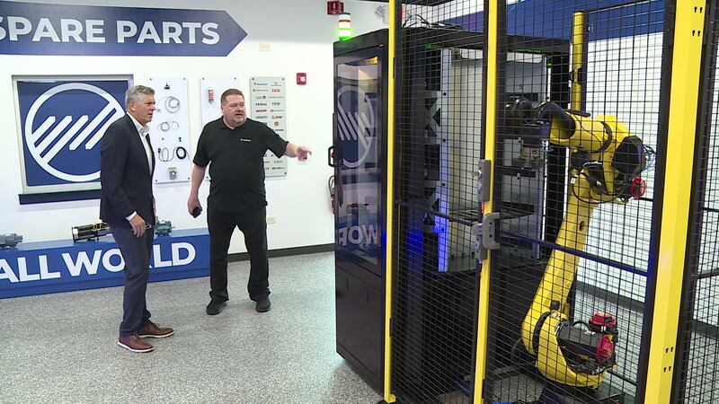 Rep. LaHood visits Roscoe business he says Trump’s ‘One Big Beautiful Bill’ benefits