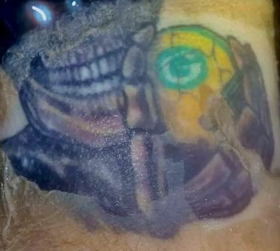 Illinois State Police hope distinctive tattoos will help identify a man whose remains were...
