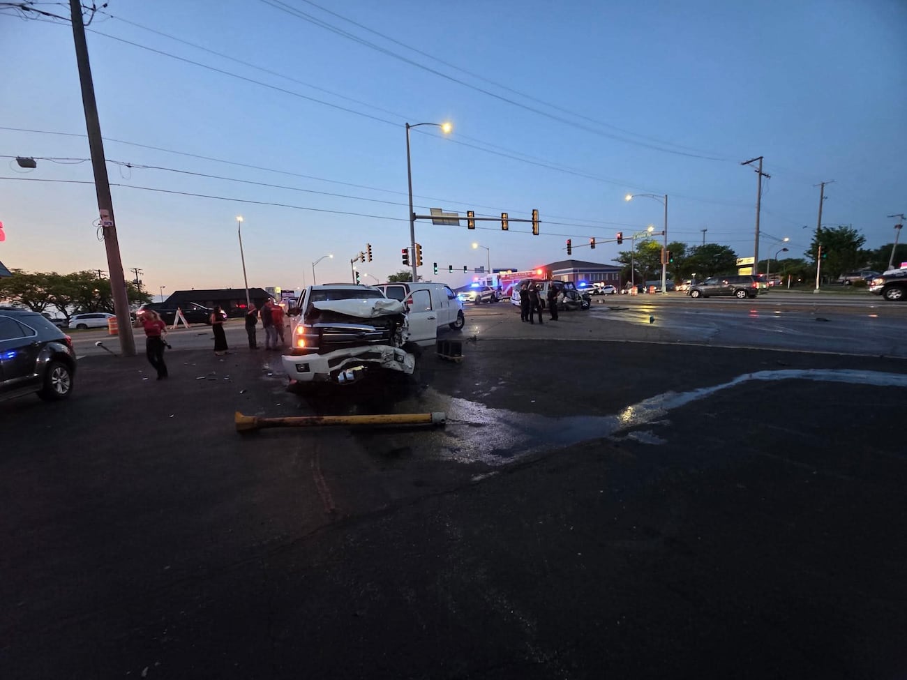 Serious injuries reported following crash at Alpine, Newburg roads ...