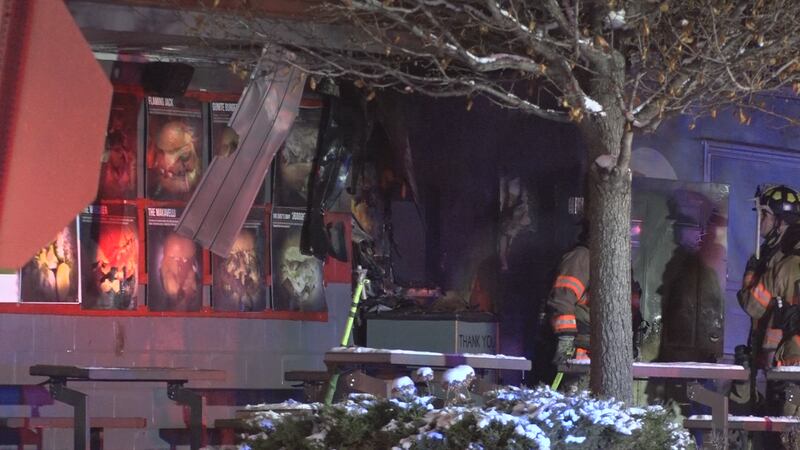 Fire leaves $100k in damages