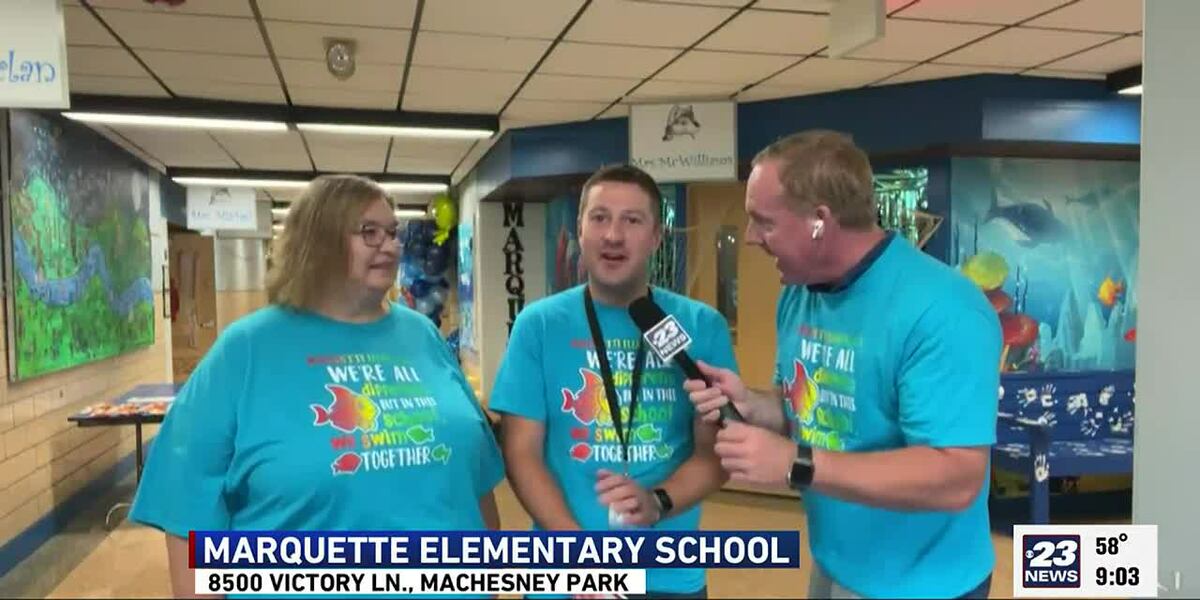 Back to School at Marquette Elementary School