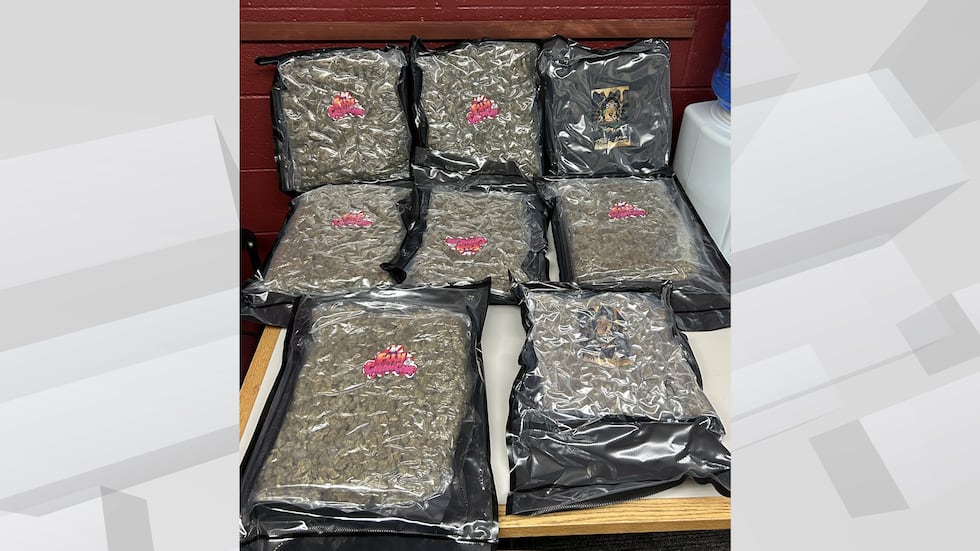 The Stephenson County Sheriff's Office reports it recovered around eight pounds of cannabis on...