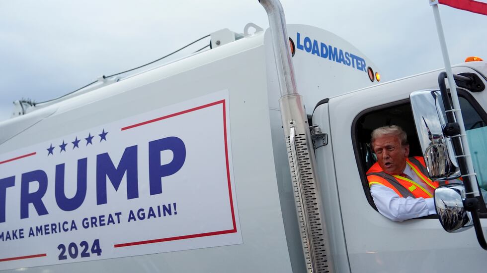 The garbage truck Trump rode in will be at his inauguration ceremony
