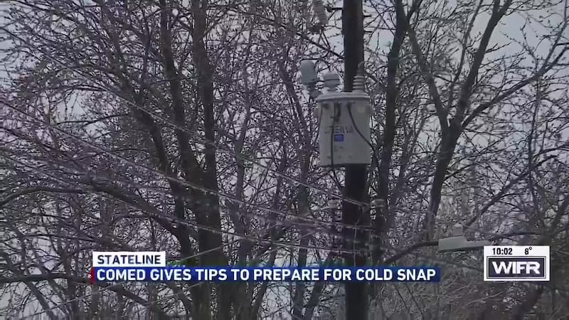 ComEd, first responders urge safety as dangerous cold snap moves through northern Illinois
