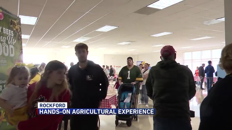 The Winnebago-Boone Farm Bureau, in partnership with Discovery Middle Museum, holds a...