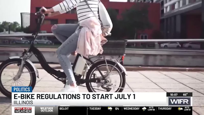 Senate Bill 3484 creates regulations for high-powered e-bikes.