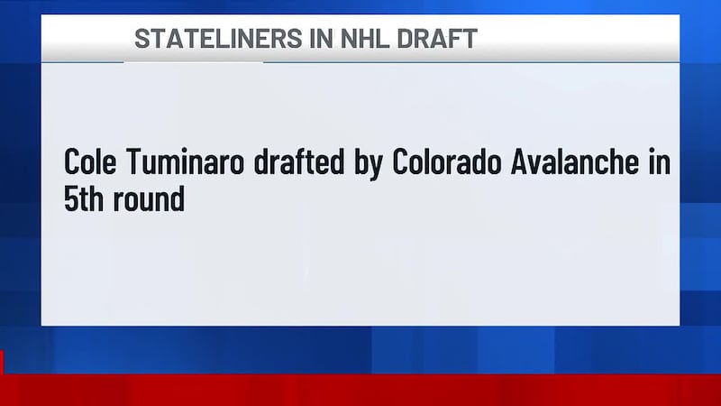 Local defenseman Cole Tuminaro drafted by Colorado Avalanche in fifth round