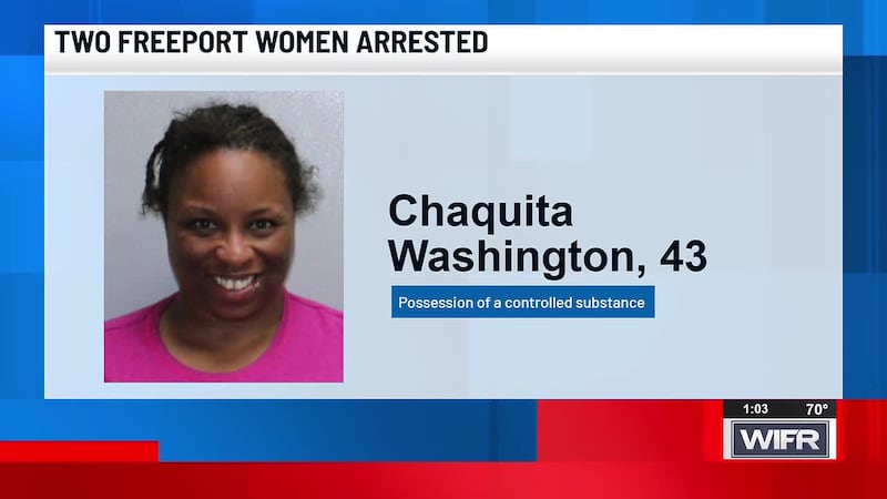 Two Freeport women face several drug charges after Stephenson County deputies found cocaine...