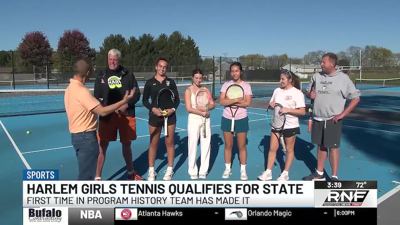 The Harlem girls tennis team will compete at the IHSA State Tournament this weekend.